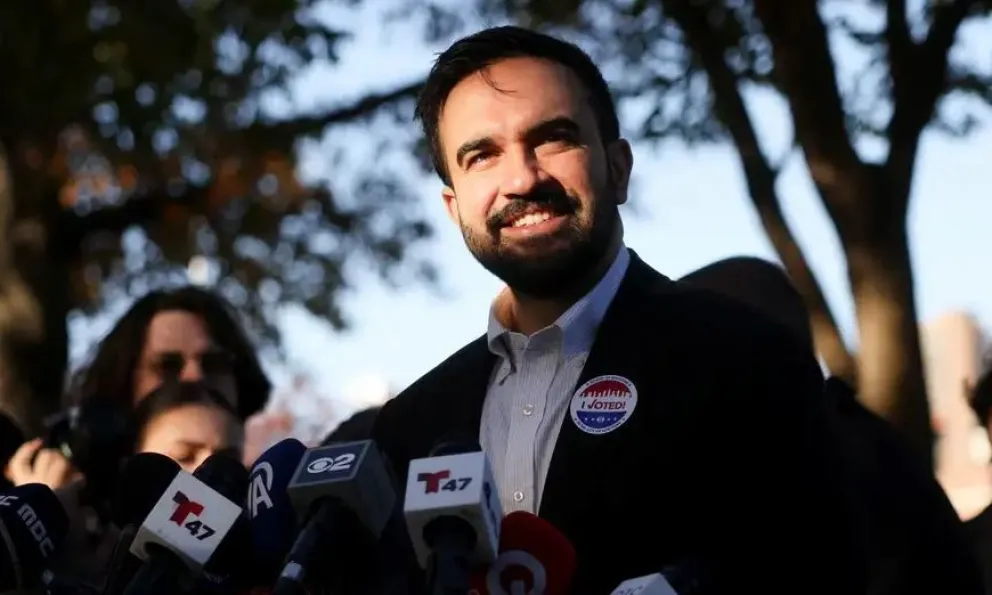 El demócrata Zohran Mamdani, que ganó las elecciones a la alcaldía de Nueva York. Foto: DW