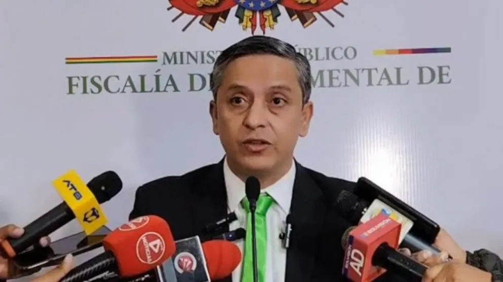 Fiscal departamental de Tarija, José Ernesto Mogro Foto: El País de Tarija 