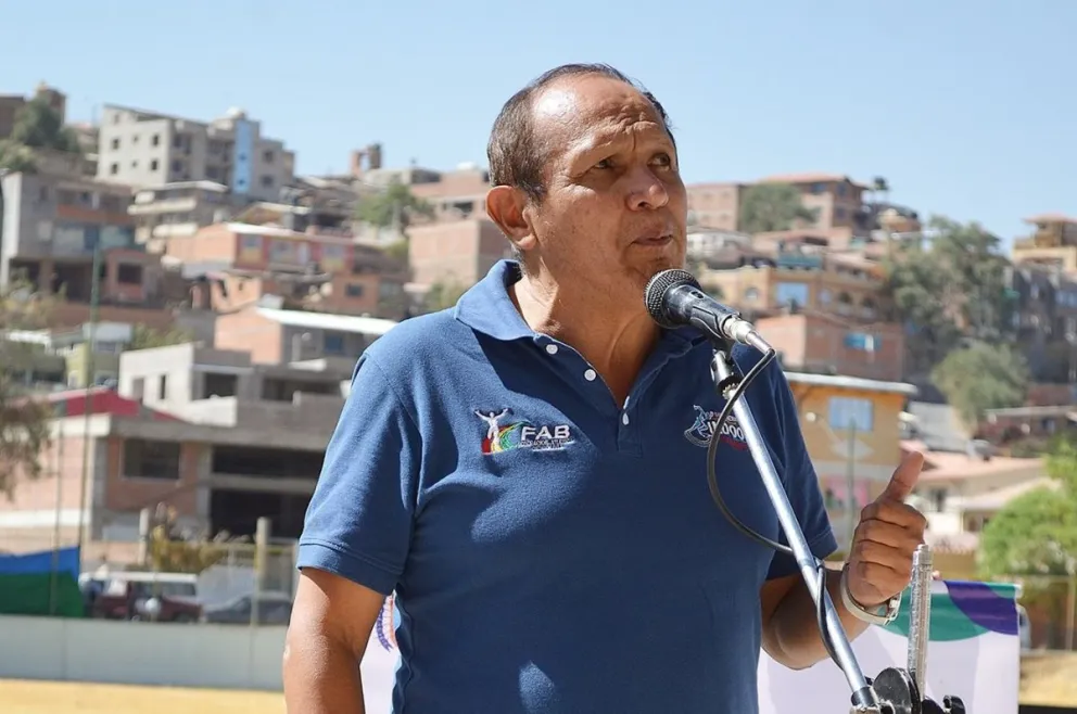 Marco Luque en un anterior evento de su federación. Foto: FAB.