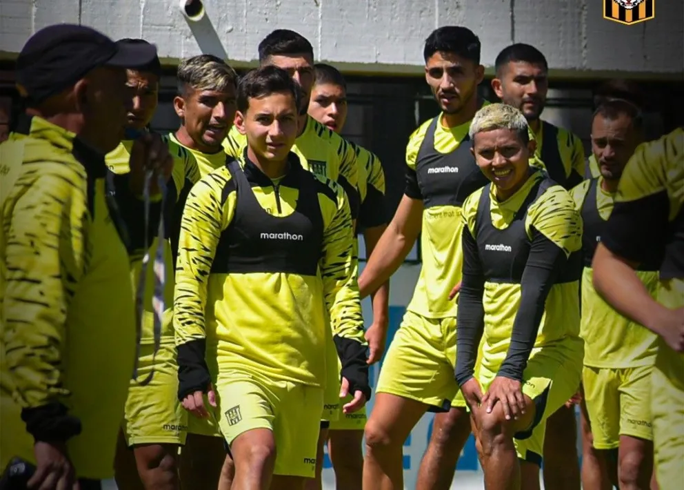 Jugadores del Tigre en uno de sus últimos entrenamientos. Foto: club The Strongest