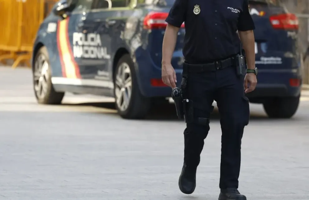 Un policía español en una imagen de archivo. Foto: EFE