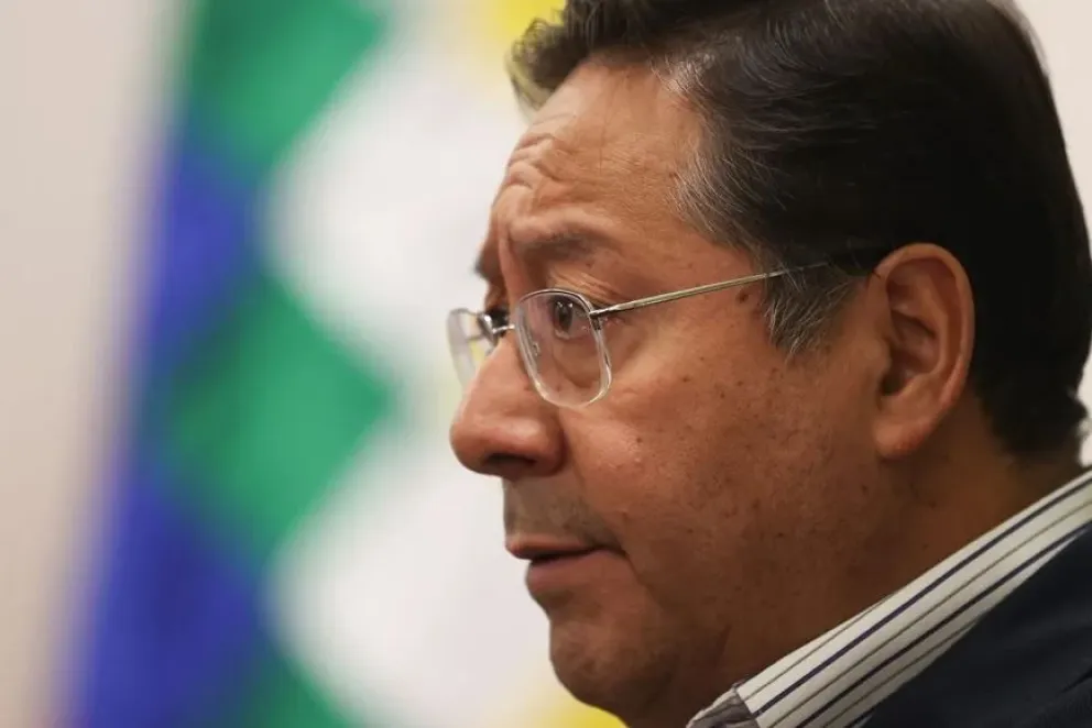 Luis Arce en una imagen de archivo. Foto: EFE