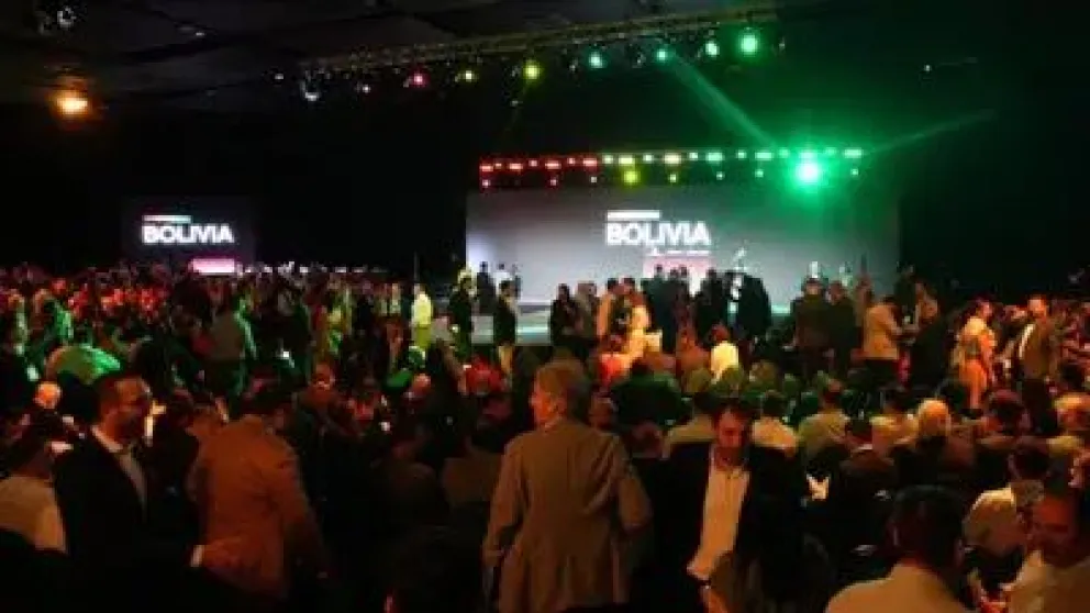 Encuentro empresarial "Visión Bolivia 2025" realizado en Santa Cruz. Foto: Red Uno 