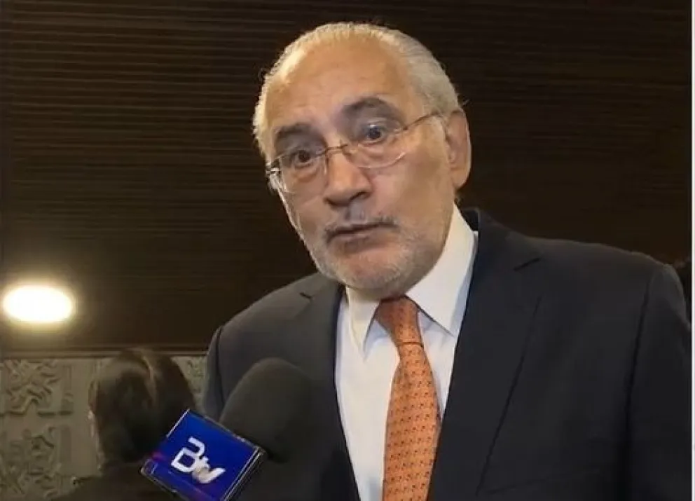 El expresidente del Estado, Carlos Mesa Foto: Captura de pantalla