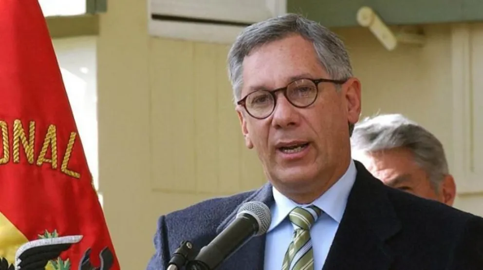 El expresidente del Estado, Eduardo Rodríguez Velte. Foto: ABI archivo