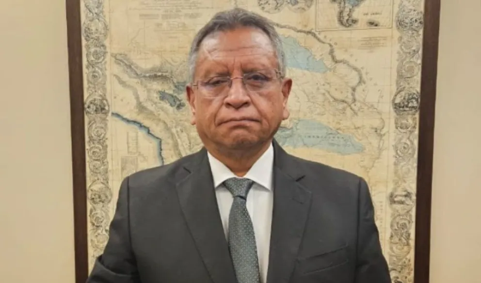 Marco “Tuco” Oviedo, ministro de Gobierno. Foto: ABI