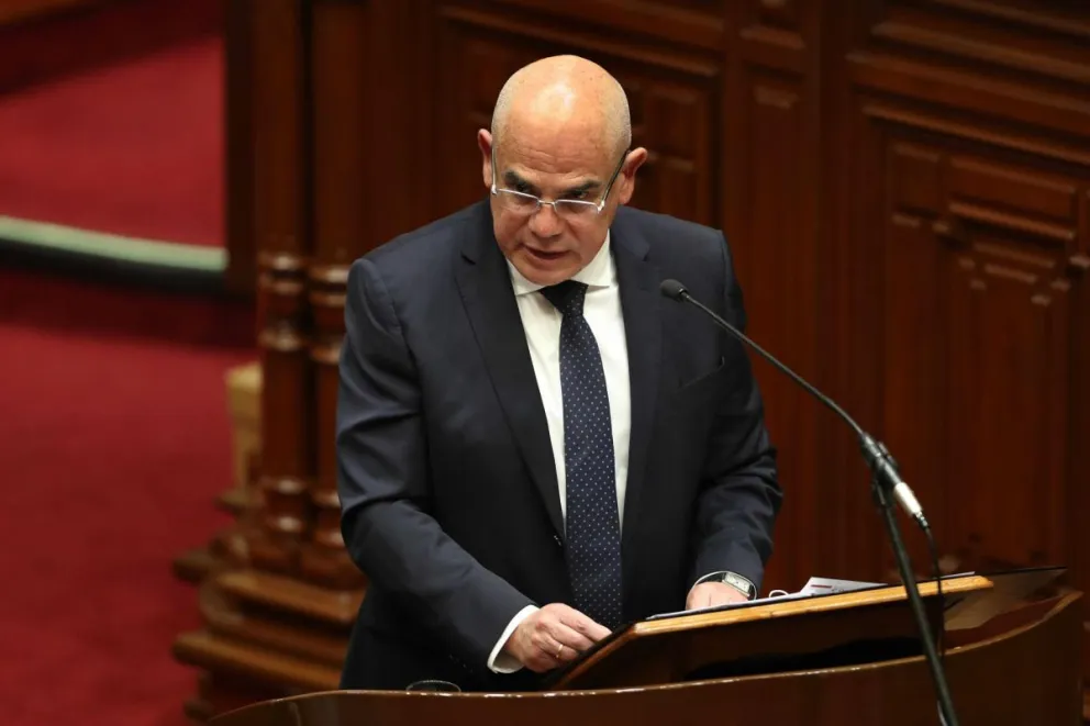 Ernesto Álvarez, primer ministro de Perú. Foto: EFE