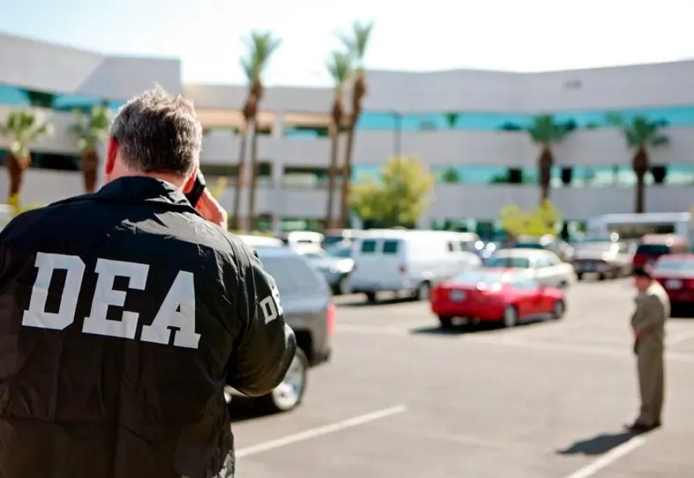  Fotografía de archivo de un agente del Departamento Estadounidense Antidroga (DEA). Foto: EFE 