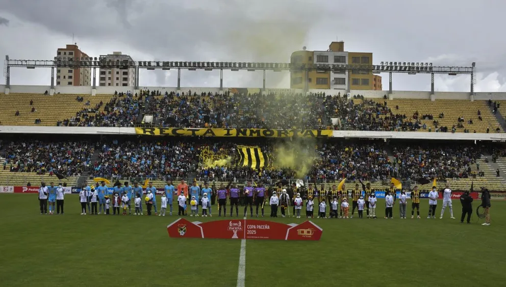 La previa al Superclásico 302 por la Copa Bolivia. Foto: APG.