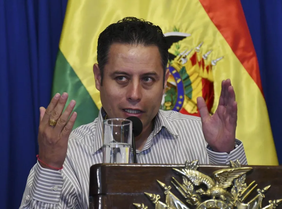 El vicepresidente Edmand Lara. FOTO: APG