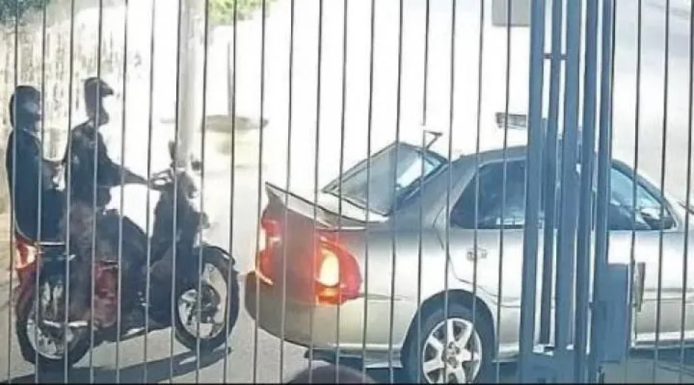 El momento previo al deceso de la autoridad judicial. Foto: Captura de video