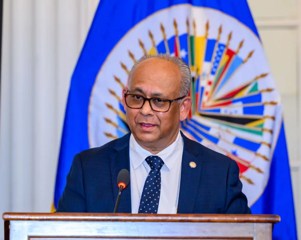 El secretario general de la OEA, Albert Ramdin. Foto: OEA