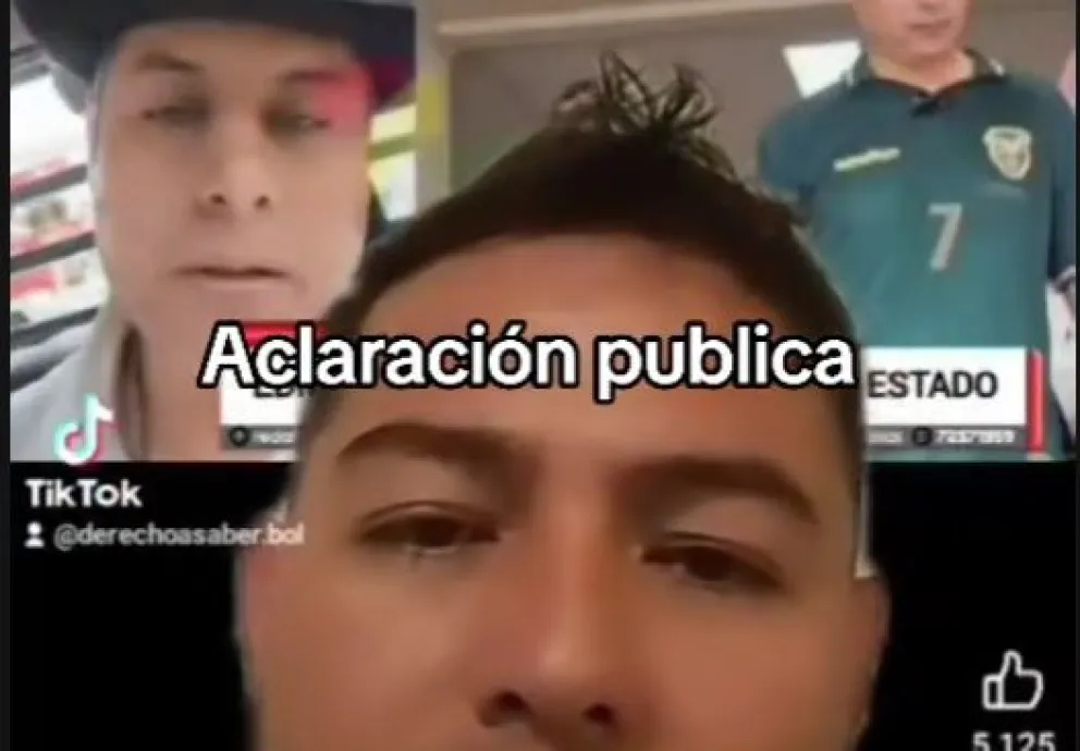 Una captura del video de aclaración publicado en la cuenta de Nuevas Ideas con Libertad