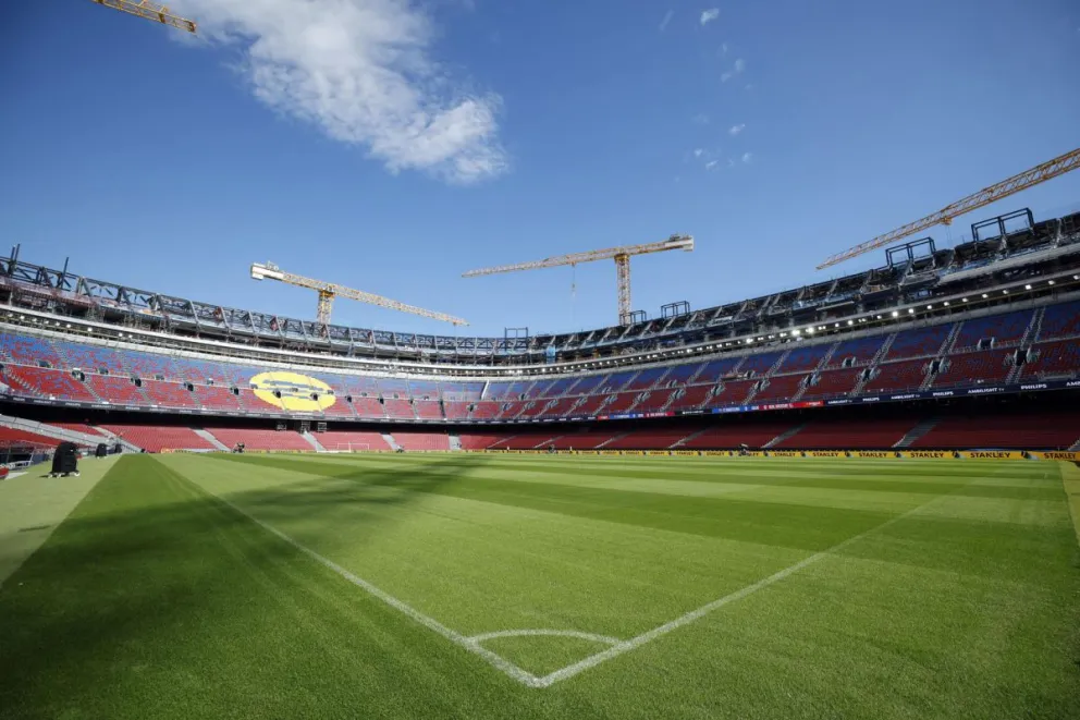 Una imagen de archivo del interior del Spotify Camp Nou. Crédito: EFE