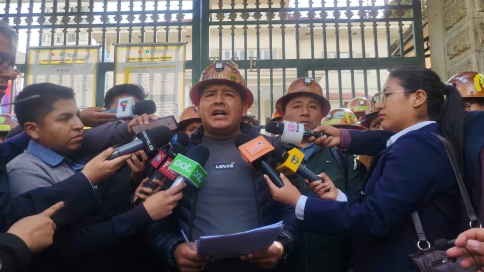 Alfredo Yanarico, presidente del Consejo de Administración de Fedecomín. Foto: Prensa Fedecomín 