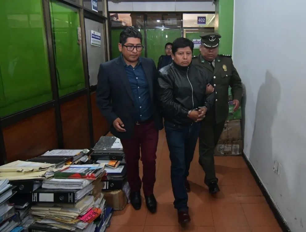 Huarachi fue aprehendido el martes. Foto: APG