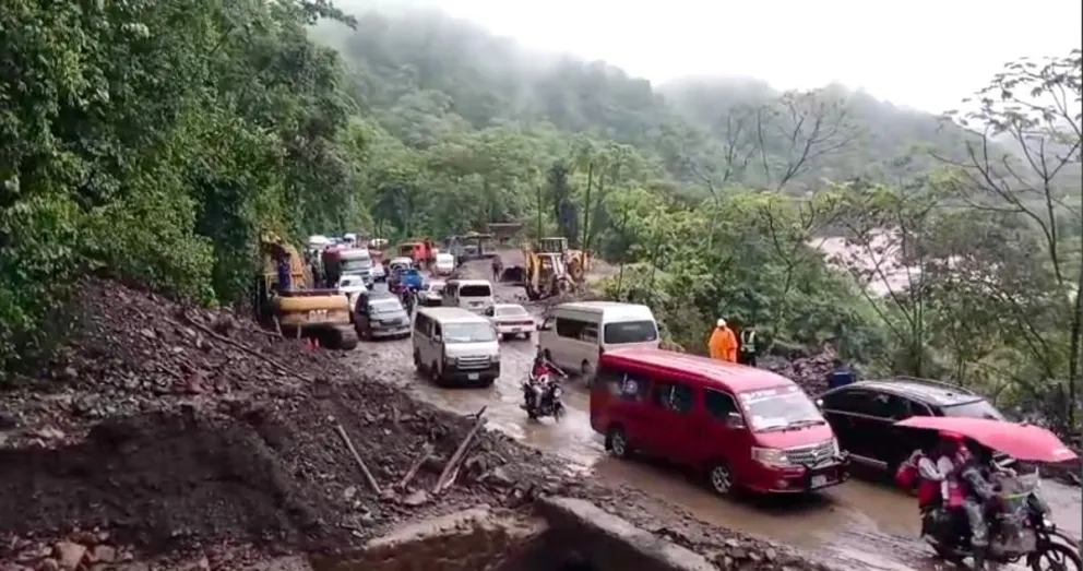 La carretera nueva Santa Cruz-Cochabamba está habilitada. Foto: ABI 