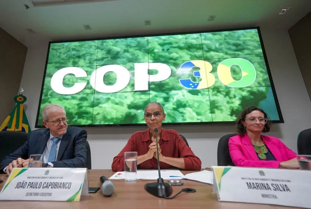 El encuentro se lleva adelante en Belém do Pará, donde desemboca el río Amazonas.