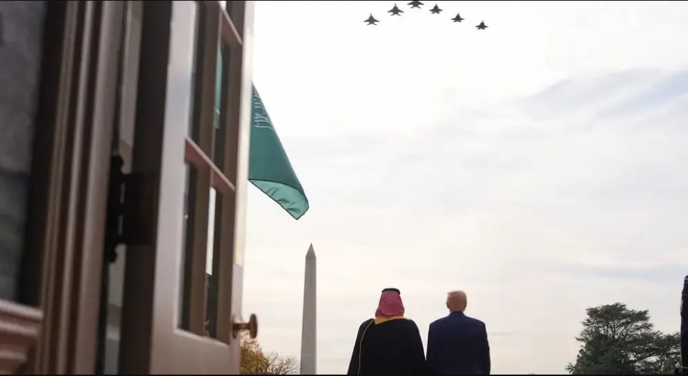 Tras recibir al príncipe heredero de Arabia Saudí, Trump dijo que apoyará la venta de aviones de combate. Foto: Picture Alliance