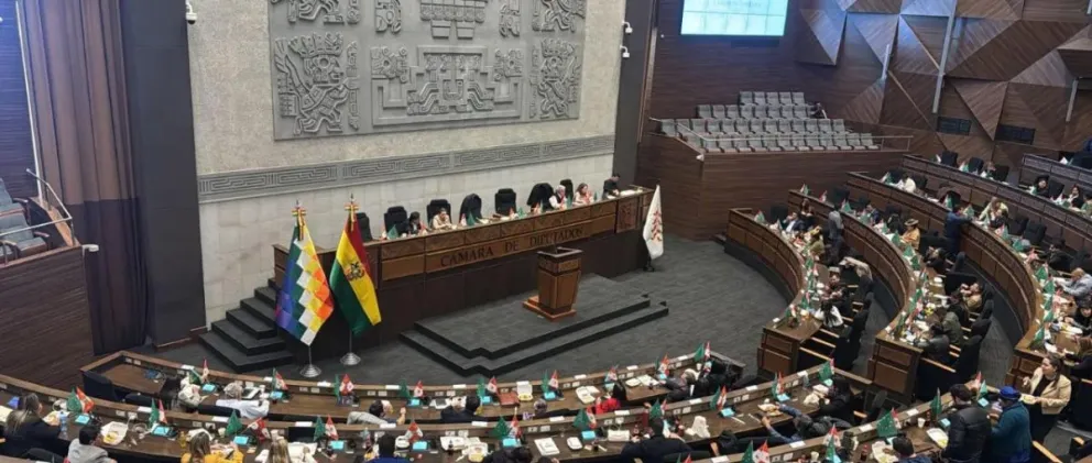 Una foto referencial de la Asamblea Legislativa Plurinacional (ALP). Foto: Archivo