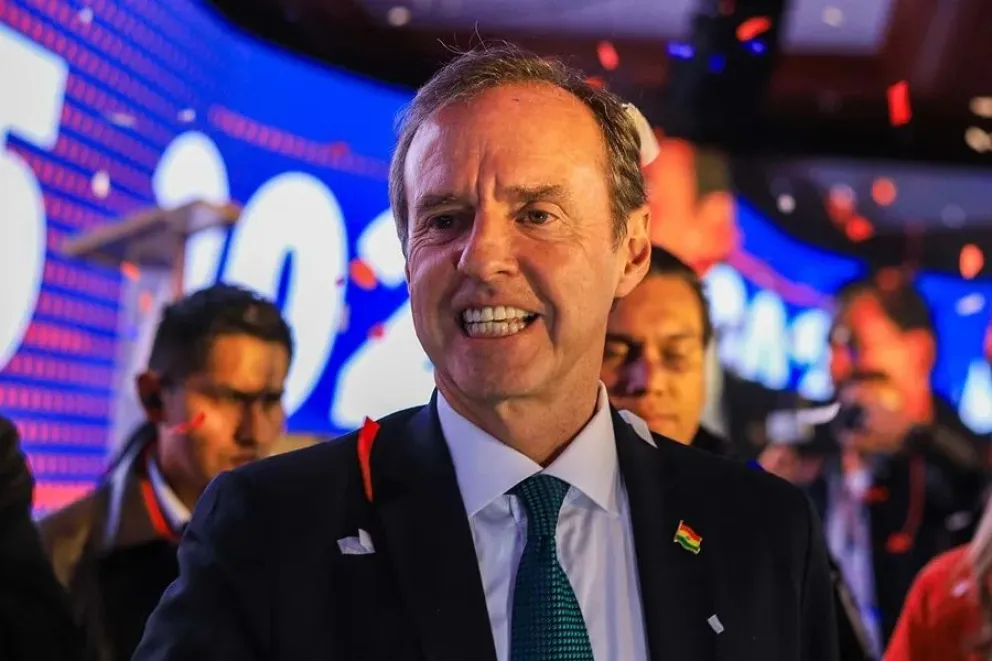 Jorge Tuto Quiroga, líder del partido político Libre Foto: Libre 