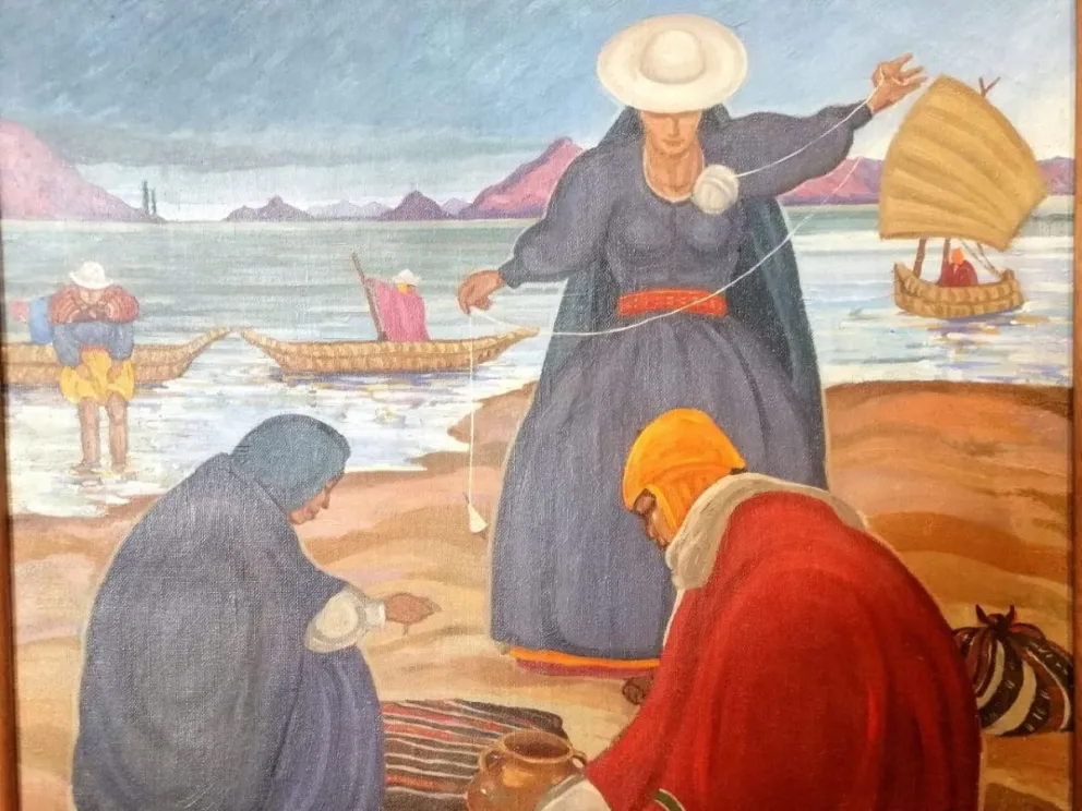 Una de la obras parte del archivo. FOTO: MNA