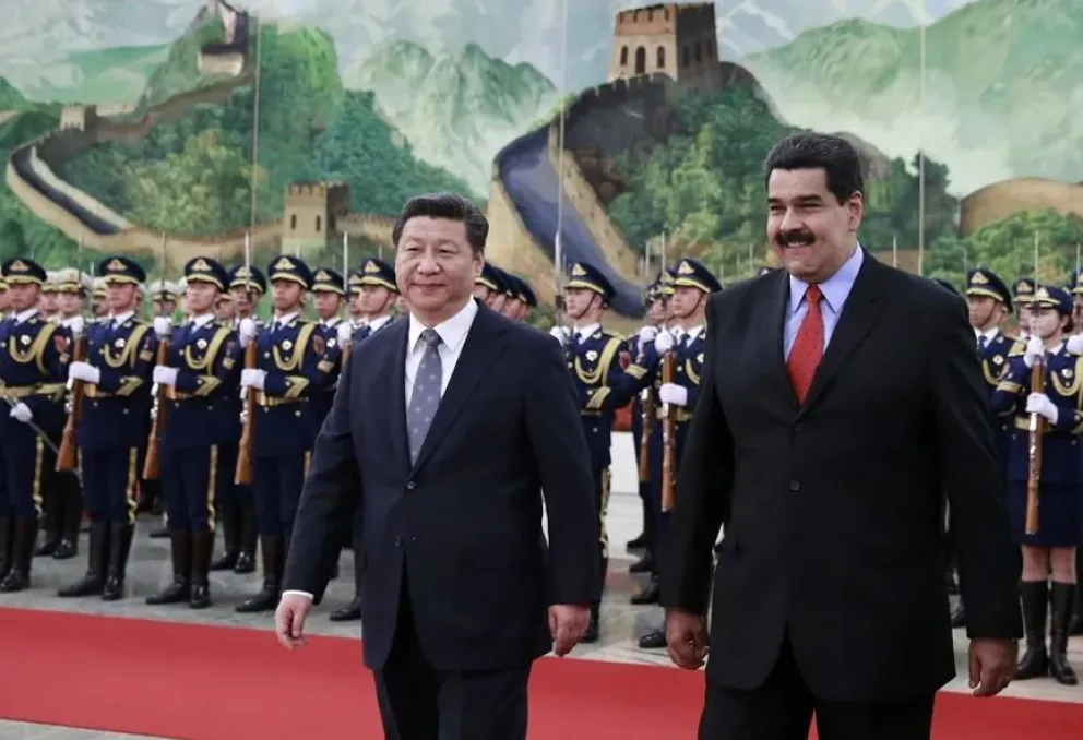 Xi Jinping y Nicolás Maduro en una imagen de archivo. Foto: EFE