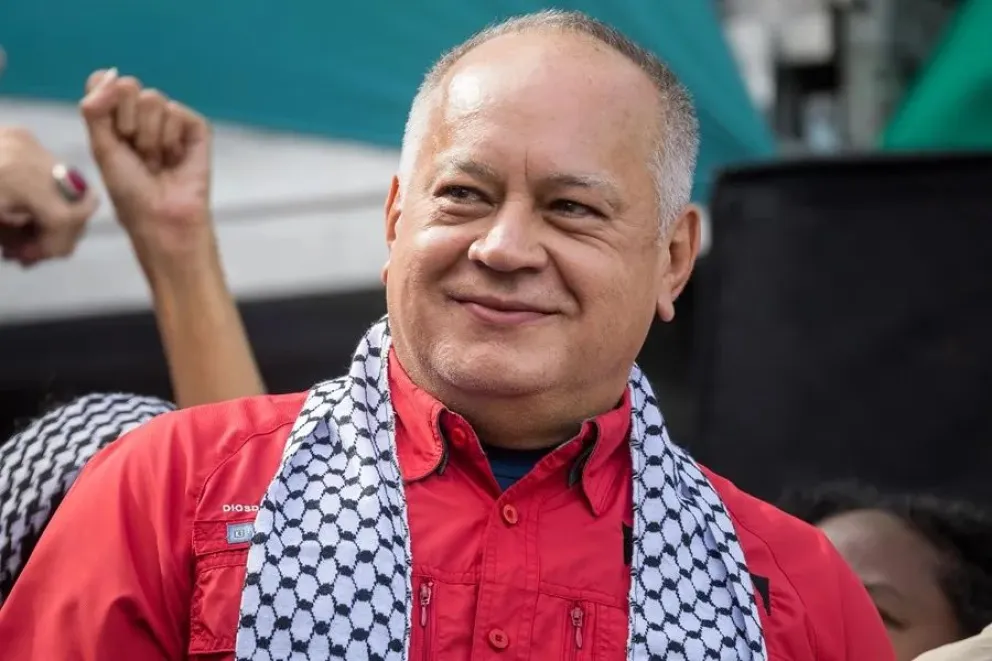 El secretario general del gobernante Partido Socialista Unido de Venezuela (PSUV), Diosdado Cabello. Foto: EFE