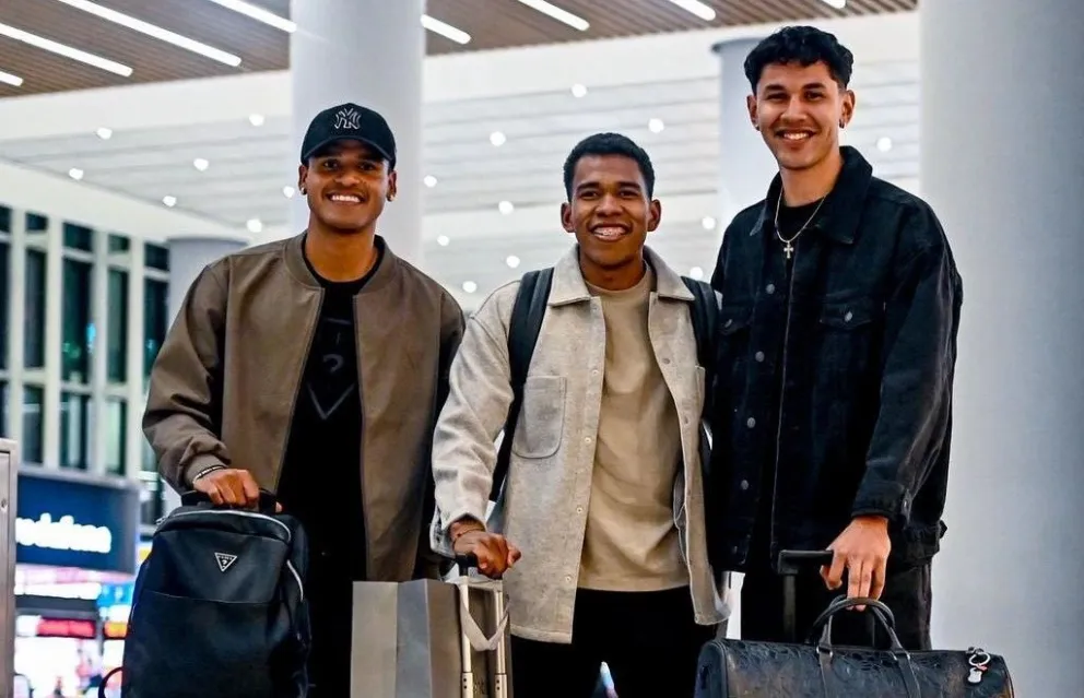 Enzo Monteiro, Diego medina y Diego Arroyo. Los dos primeros pueden llegar para jugar ante Perú. Foto: FBF