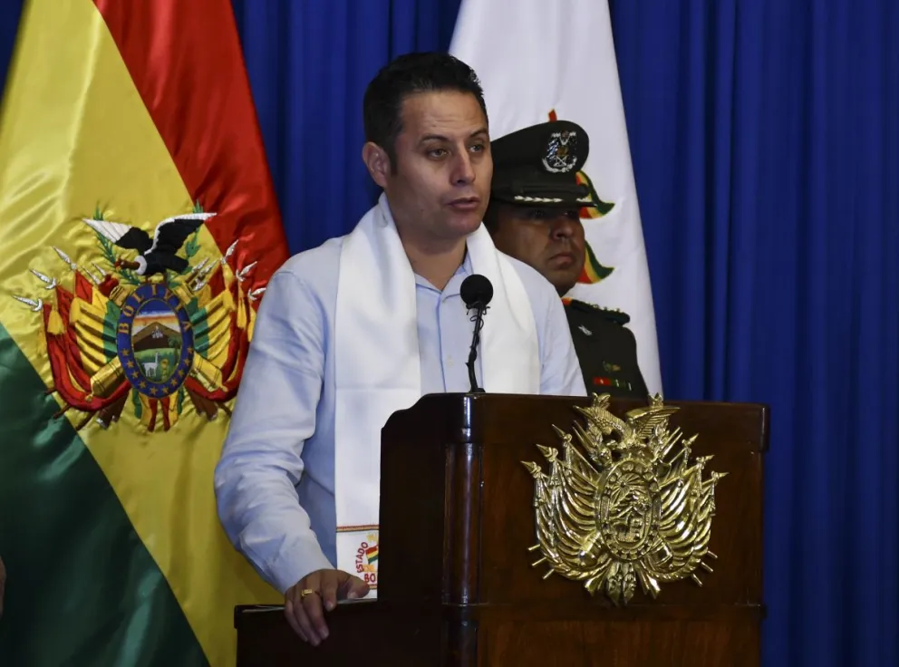 Edmand Lara en una actividad anterior.  Foto: APG