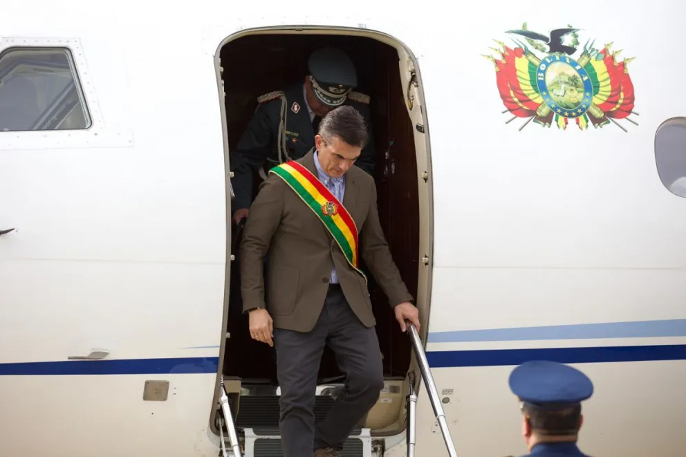 El presidente Rodrigo Paz, esta semana. Foto: RRSS del mandatario