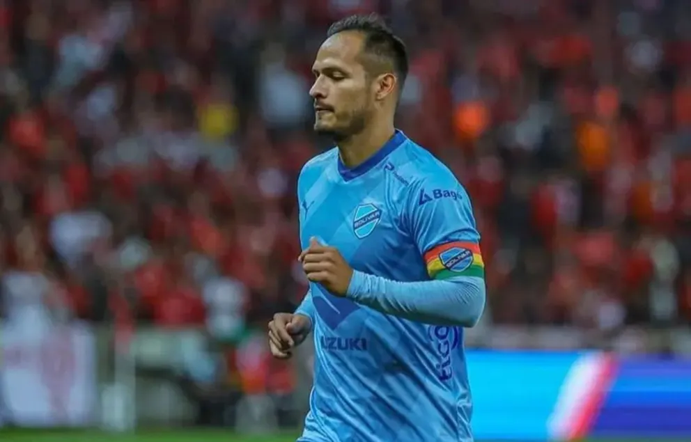 Leonel Justiniano, esta tarde jugará su clasíco 33 con la casaca de Bolívar. Foto: AD