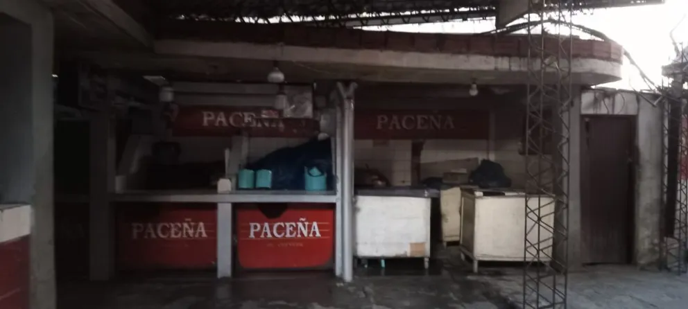 Instalaciones abandonadas del mercado Las Velas. FOTO: Concejo Municipal