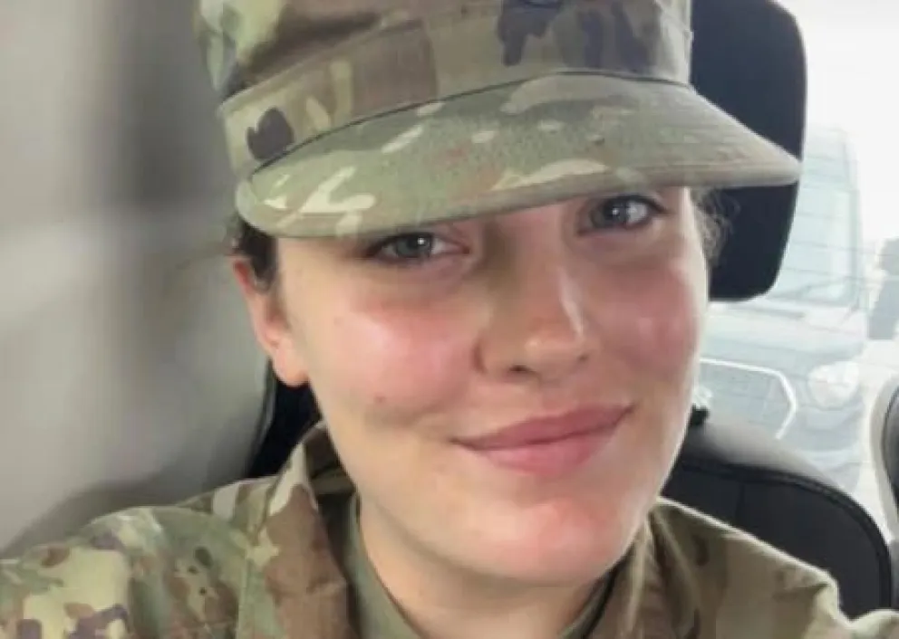 Imagen tomada de la cuenta en Instagram @judge_jeanine de la fiscal de los Estados Unidos para el distrito de Columbia, Jeanine Pirro, de la agente de la Guardia Nacional Sarah Beckstrom. Foto: EFE