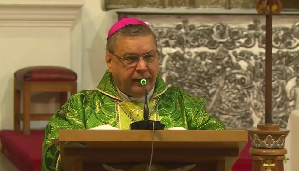 El obispo auxiliar de Santa Cruz, Stanisław Dowlaszewicz. Foto: Conferencia Espiscopal