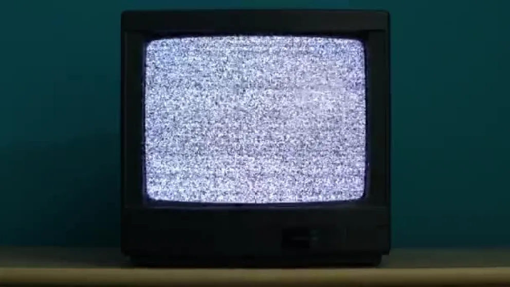 Imagen referencial de una televisión antigua. Foto: RRSS