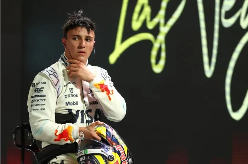 El piloto francés previo a una pasada carrera. Foto: Isack Hadjar.