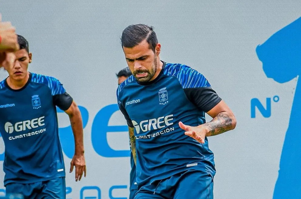 Entrenamiento del club cruceño. Foto: Blooming.