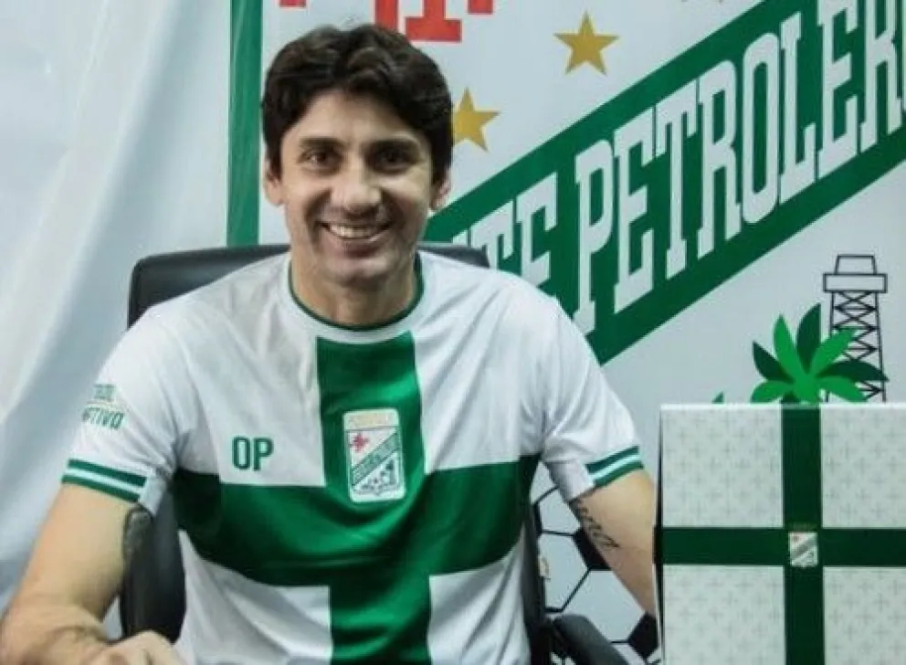 Fotografía de archivo de Ronald Raldes cuando estaba al frente de Oriente. Crédito: Club Oriente Petrolero