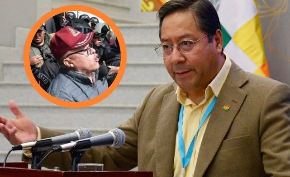 El expresidente Luis Arce. FOTO: Composición