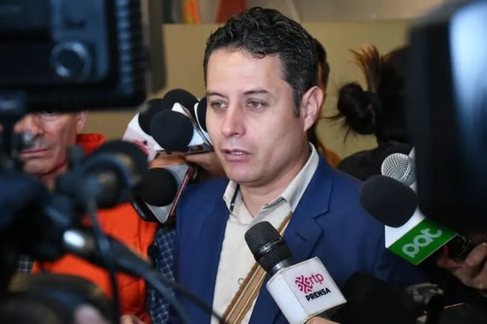 El vicepresidente Edmand Lara. Foto: APG