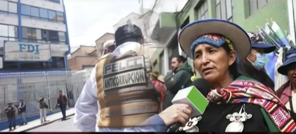 La exdiputada masista se encuentra actualmente en el penal de Obrajes. Foto: Composición Archivo