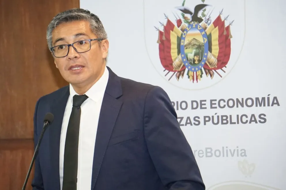 El ministro de Economía, Gabriel Espinoza, en una imagen de archivo. Foto: APG