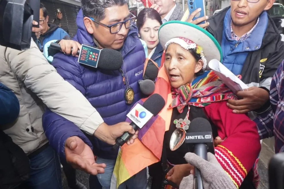 La exautoridad fue aprehendida esta mañana cuando se disponía a declarar ante la Fiscalía. Foto: APG