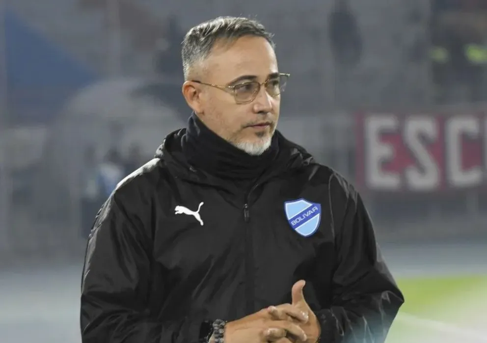 Flavio Robatto, director técnico de Bolívar. Foto: APG