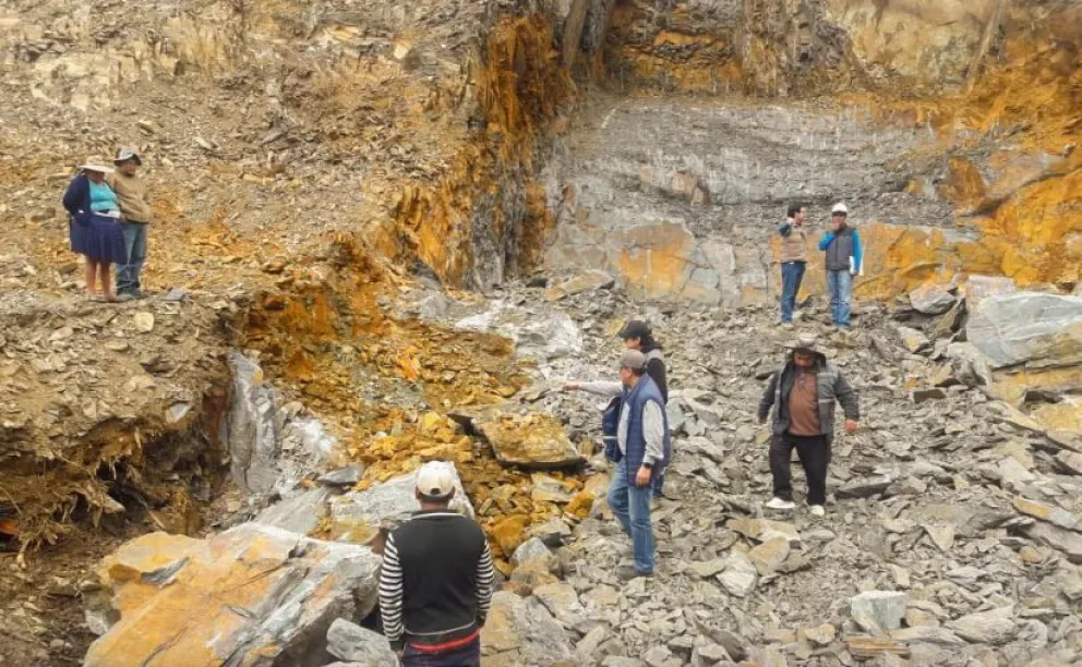 Riada deja intransitable los caminos en la población de Cotagaita. Foto: Asamblea Legislativa Departamental de Potosí 