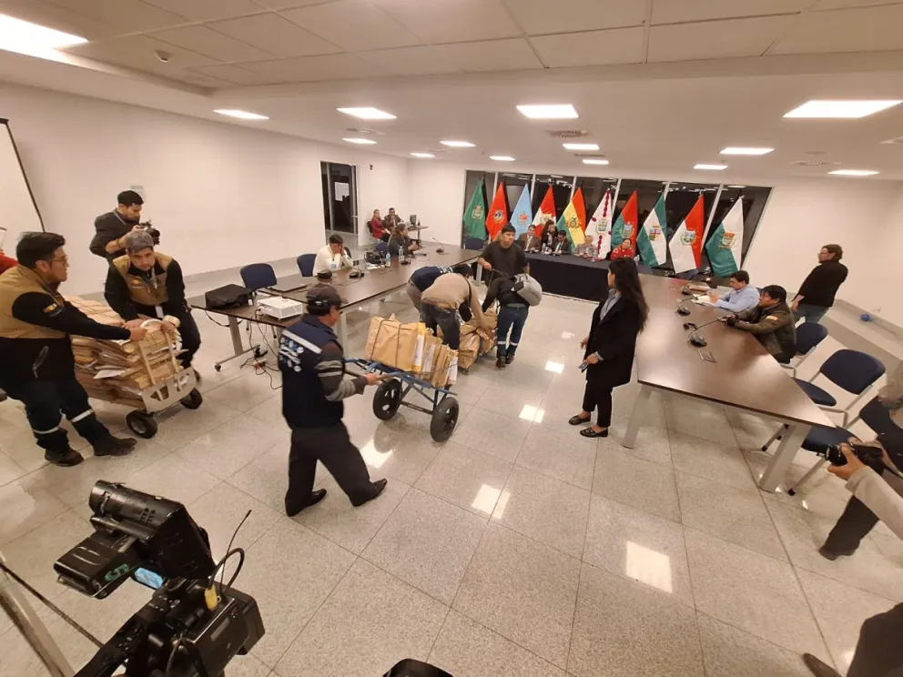 Las instalaciones de la Comisión Mixta de Constitución de Diputados. Foto: Paulo Lizárraga / Visión 360