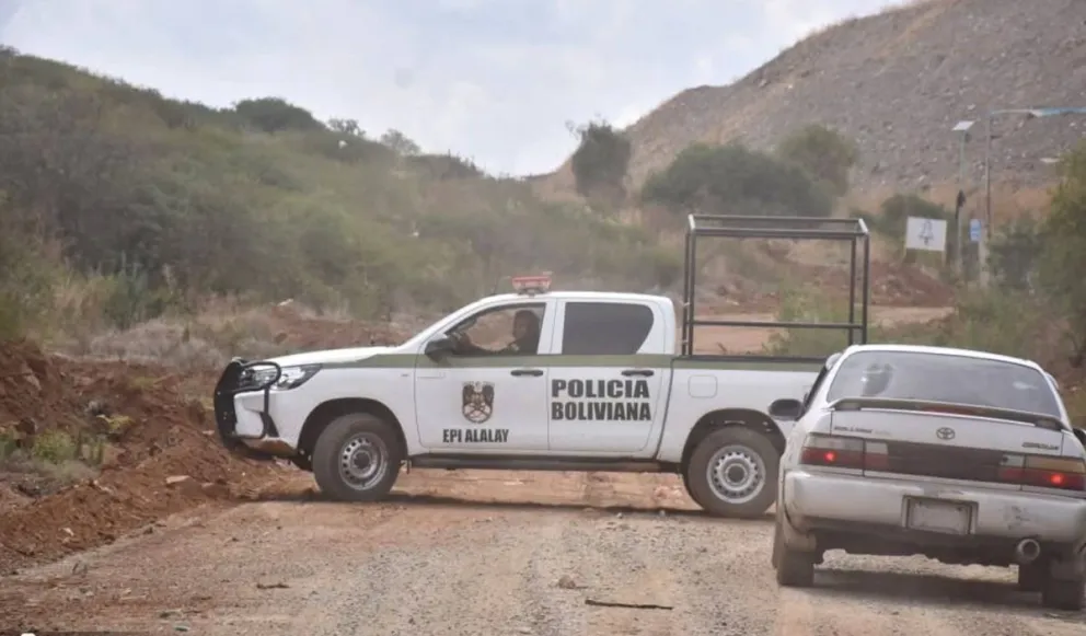 La intervención policial se llevó adelante en Cotapachi, la mañana del lunes. Foto: IN Noticias (Facebook)