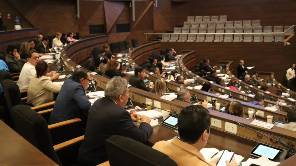 Sesión de Diputados, este jueves. Foto. Cámara Baja 