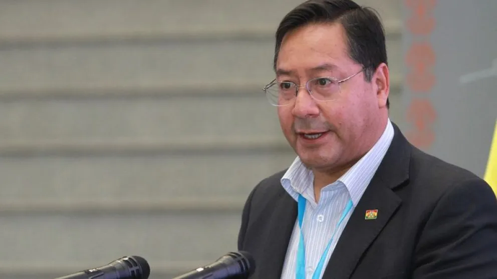 El expresidente Luis Arce en una imagen de archivo. 